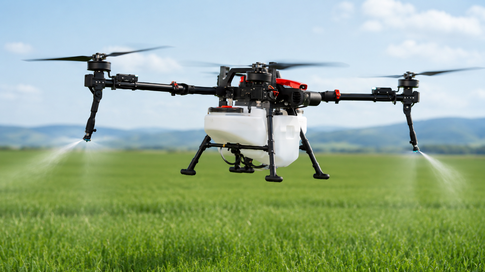 Drone no campo